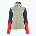 La Sportiva Cosmic Hoody tea/storm blue női trekking melegítő pulóver