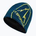 La Sportiva Circle Beanie vihar kék/lime barack téli sapka