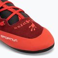 La Sportiva Stickit chili/ mákos gyermek mászócipő 7