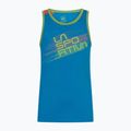 Férfi La Sportiva Stripe Tank hegymászó póló kék H13623313