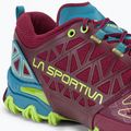 La Sportiva Bushido II női futócipő bordó-kék 36T502624 11