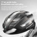 Kerékpáros sisak Rockbros 100036001 With Remote Control and Warning Light black 2