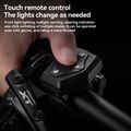 Kerékpáros sisak Rockbros 100036001 With Remote Control and Warning Light black 4