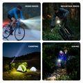 Első kerékpárlámpa Rockbros 2410008003 Bike Front Light 1500 Lumen black 7