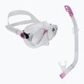 Cressi Gyermek Snorkel Set Marea Jr maszk + Snorkel Top Tiszta rózsaszín DM1000064