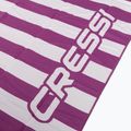 Cressi csíkos strandtörülköző lila XVA871 3