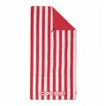 Cressi Microfiber Stripe gyorsan száradó törölköző piros XVA871160