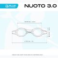 Cressi Nuoto 3.0 sárga/fekete úszószemüveg 4