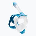 Teljes arcmaszk snorkelinghez Cressi Java Full Face clear/blue