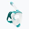 Teljes arcmaszk snorkelinghez Cressi Java Full Face clear/aquamarine