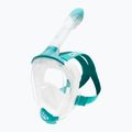 Teljes arcmaszk snorkelinghez Cressi Java Full Face clear/aquamarine 2