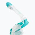 Teljes arcmaszk snorkelinghez Cressi Java Full Face clear/aquamarine 7