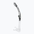 Cressi Alpha Ultra Dry átlátszó/fekete/fehér snorkel