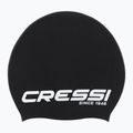 Cressi Loira Long Hair hosszú hajú úszósapka fekete/fehér