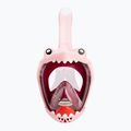 Gyermek teljes arcot fedő snorkelmaszk Cressi Kiddy Full Face Jr pink/purple/white 2