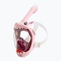 Gyermek teljes arcot fedő snorkelmaszk Cressi Kiddy Full Face Jr pink/purple/white 3