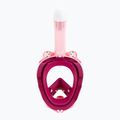 Gyermek teljes arcot fedő snorkelmaszk Cressi Kiddy Full Face Jr pink/purple/white 6