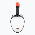 Gyermek teljes arcot fedő snorkelmaszk Cressi Kiddy Full Face Jr black/clear/red 6