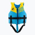Cressi Froggy azure/yellow gyermek úszómellény