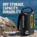 Vízálló zsák Cressi Ocelot Dry Bag 10 l black/yellow 7