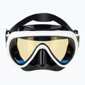 Női búvármaszk Cressi Honey 420 UV black/white/yellow/blue 2