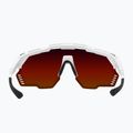 SCICON Aeroshade Kunken fehér fényes/scnpp többtükrös piros kerékpáros szemüveg EY31060800 5