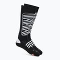 Sí zokni Mico Heavy Weight Superthermo Primaloft Merino Ski black white