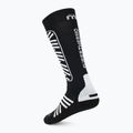 Sí zokni Mico Heavy Weight Superthermo Primaloft Merino Ski black white 2