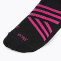 Sí zokni Mico Heavy Weight Superthermo Primaloft Merino Ski black fuchsia 3