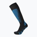 Sízokni Mico Heavy Weight Superthermo Primaloft Merino Ski nero/azzurro