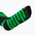 Sí zokni Mico Heavy Weight Superthermo Primaloft Merino Ski black fluorescent green 4