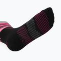 Női sízokni Mico Light Weight Superthermo Natural Merino Ski black/fluorescent fuchsia 4