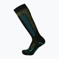 Sízokni Mico Medium Superthermo Primaloftsilk Ski nero/turchese