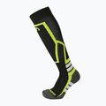 Gyerek sízokni Mico Medium Weight Warm Control Ski nero giallo fluo