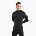 Férfi termoaktív felső Mico Odor Zero Mock Neck nero