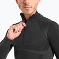 Férfi Mico Warm Control Zip Neck thermo póló fekete IN01852 3