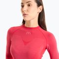 Női hőaktív pulóver Mico Warm Control Round Neck fragola 3