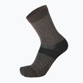 Mico Medium Weight Crew Outdoor Tencel szürke-bézs trekking zokni CA01550 4