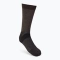 Mico Medium Weight Crew Outdoor Tencel szürke-bézs trekking zokni CA01550