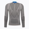 Férfi termoaktív felső Mico Odor Zero Mock Neck grigio 6