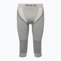Férfi Mico Odor Zero Ionic+ 3/4 szürke termónadrág CM01454