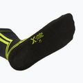 Sí zokni Mico Light Weight Odor Zero X-Static Ski anthracite/fluorescent yellow 4