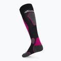 Női sízokni Nordica High Performance 3.0 black/fuchsia/white 2