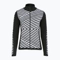 Női thermo pulóver Newland Coral Full Zip black/white
