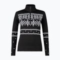 Női thermo pulóver Newland Groenlandia Half Zip black/white