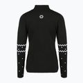 Női thermo pulóver Newland Groenlandia Half Zip black/white 2