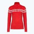 Női thermo pulóver Newland Hilde Half Zip red/white