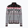 Női thermo pulóver Newland Kylie Full Zip black/white