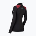 Női thermo pulóver Newland Snowdrop Half Zip black/red 2