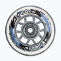 Csapágyazott görkorcsolya kerekek FILA Wheels+A5+Alus 6mm white